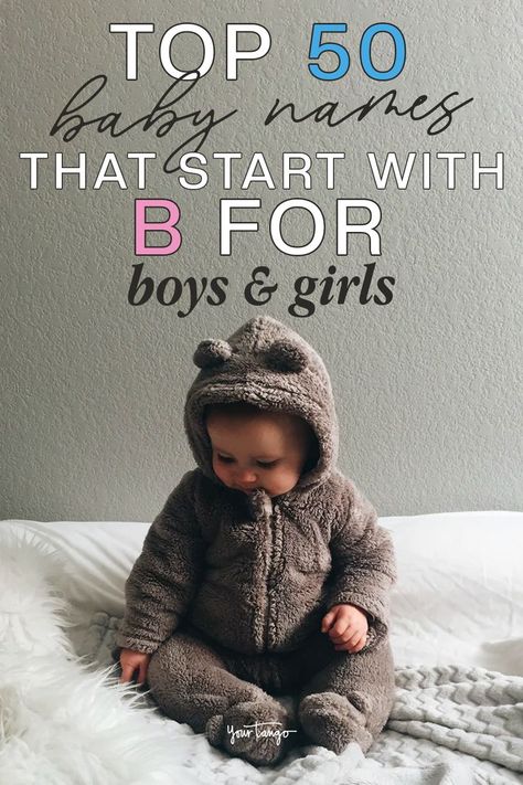 50 Best Baby Names That Start With B - When you're expecting a new bundle of joy, you may be at a loss for unique baby names to choose from. You want to make sure you're picking from the best baby names that suit your child. And if you want their name to start with a B, there are plenty of choices to think about. Baby Names Starting With A, Unique Baby Girl Names That Start With A, Girl Names That Start With Letter C, Star Names Baby Girl, Names Beginning With B, Top Baby Names, Best Baby Names, B Names, Unisex Baby Names