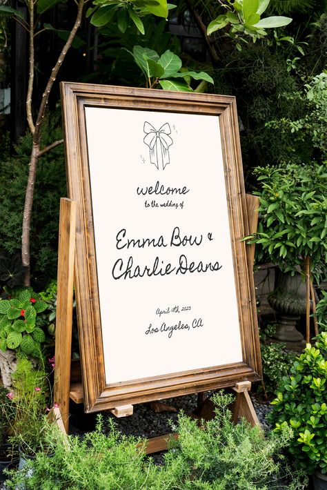 Framed Wedding Signage, Simple Welcome Sign, Event Welcome Sign, Welcome Sign Printable, Template Wedding, Wedding Welcome Sign, Penny Lane, Wedding Welcome Signs, Wedding Signage