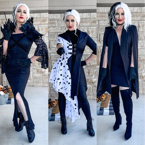 Cruella Deville Outfit, Cruella Deville Costume, Cruella Costume, Cruella Deville, News Paper, Halloween Inspo, Cosplay Ideas, Found On Amazon, Dia De Muertos