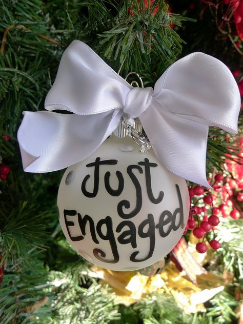 Start planning your wedding @DuckPondFarm. Schedule your tour today!  615-674-1969  #engagement #celebrate #weddingring #love Posh Wedding, Engaged Ornament, Soft Ball, Christmas Engagement, Newly Wed, Engagement Ornaments, Just Engaged, Engaged Couple, Homemade Holiday