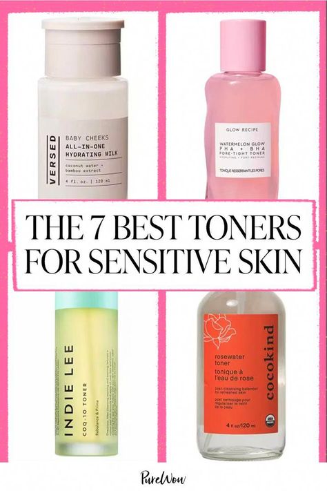 #NaturalRemediesForSickness Toners For Sensitive Skin, Toner For Sensitive Skin, Remove Skin Tags Naturally, Baby Cheeks, Rose Water Toner, Best Toner, Indie Lee, Alcohol Free Toner, Natural Sleep Remedies