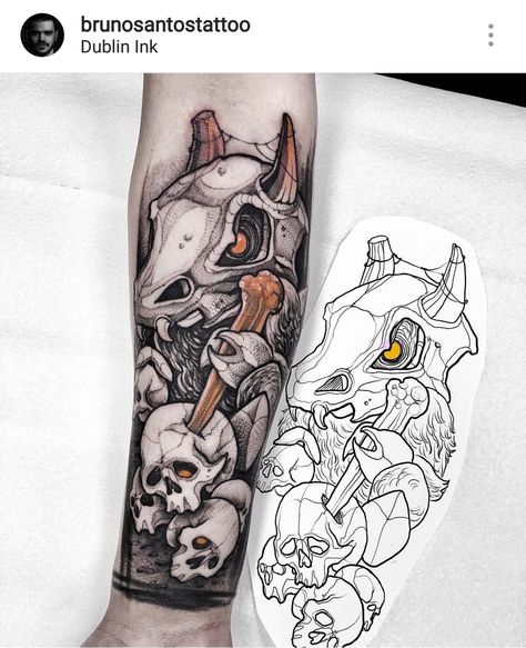 Pokemon Sleeves, Pikachu Tattoo, Pokemon Tattoos, Dinosaur Tattoos, Kunst Tattoos, Sick Tattoo, Cartoon Character Tattoos, Pokemon Tattoo, Spooky Tattoos