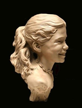 Zbrush Hair, Easy Clay Sculptures, Sculpture Head, Polymer Clay Sculptures, Pottery Sculpture, Portrait Sculpture, Sculpting Clay, Figurative Sculpture, Sculpture Clay