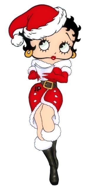 Betty Boop Christmas Images, Betty Boop Christmas Wallpaper, Betty Boop Christmas, Betty Boop Tattoos, Betty Boop Images, Catwoman Comic, Betty Boop Classic, Betty Boop Quotes, Frida Art