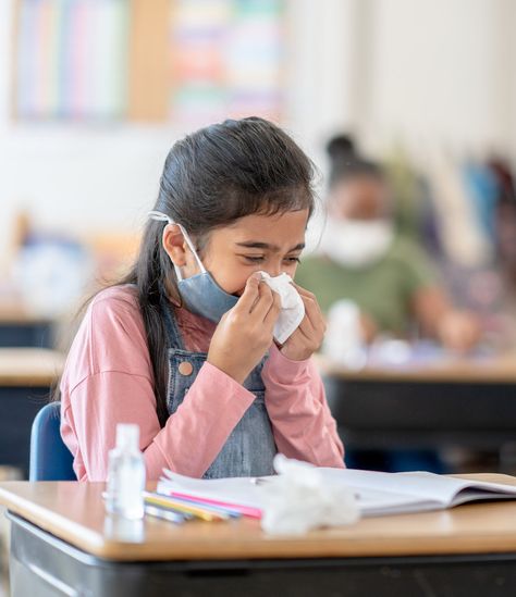 How Sick Is Too Sick For School Or Day Care? Experts Explain Feeling Under The Weather, Respiratory Illness, Stuffy Nose, Stomach Pain, Runny Nose, Day Care, Abdominal Pain, Muscle Pain, Stay Home