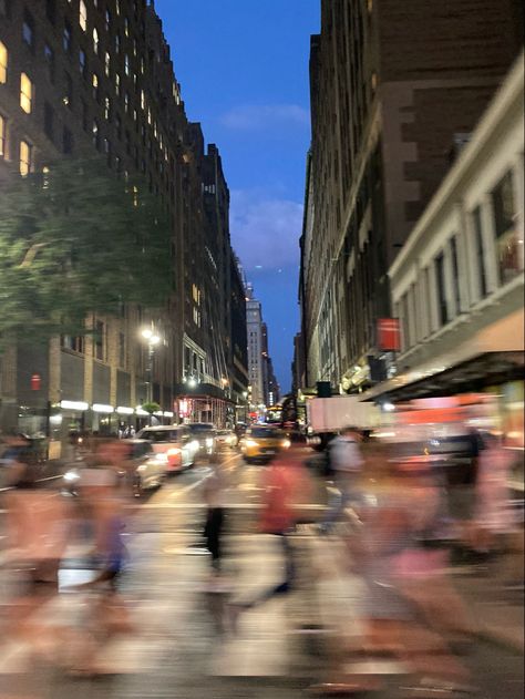 New York Blurry, Places And Spaces Gcse Photography, Busy City Aesthetic, Urban Moodboard, Blurry People, Times Square Night, Txt Songs, Blurry City, Wonderland Photoshoot