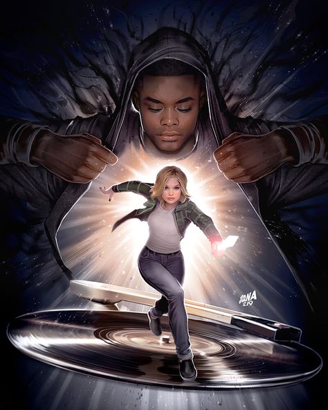 ArtStation - Cloak and Dagger TV Poster, David Nakayama Cloak And Dagger Art, David Nakayama, Bd Art, Cloak And Dagger, Marvel Tv, Young Avengers, Marvel Comic Universe, Marvel Entertainment, Marvel Series