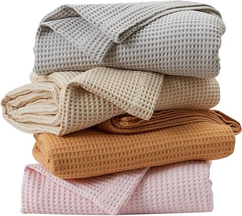 Waffle weave towels