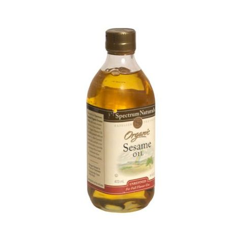 Spectrum Organic Unrefined Sesame Oil, 16 Ounce -- 12 per case. - http://goodvibeorganics.com/spectrum-organic-unrefined-sesame-oil-16-ounce-12-per-case/ Dinner Ingredients, Organic Food Store, Asian Street Food, Cooking Oils, Cashew Butter, Salad Dressings, Sesame Oil, Cooking Oil, Organic Oil