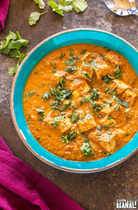 Tofu Tikka Masala Recipe, Slow Cooker Tikka Masala, Tofu Tikka Masala, Tofu Tikka, Tofu Recipes Easy, Tikka Masala Recipe, Grilled Tofu, Vegetarian Curry, Tikka Masala