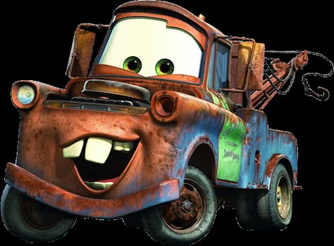 Disney Mater, برق بنزين, Cars Mater, Cars Disney Pixar, Mater Cars, Cardboard Standup, Tow Mater, Animation Disney, Truck Stickers