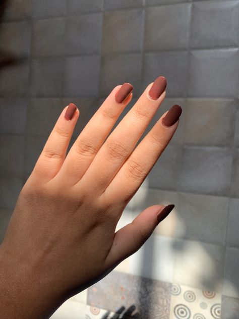 Dark brown nail paint Brown Nail Paint, Brown Hands, Brown Nail, Brown Nails, Nail Inspiration, Nail Paint, Nails Inspiration, Nail Inspo, Dark Brown