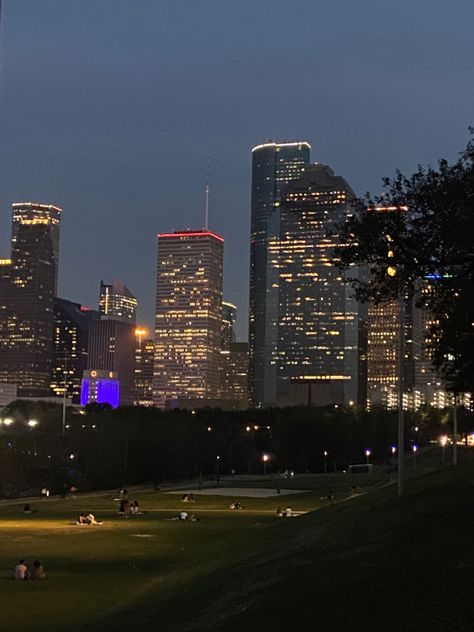 Houston Night Aesthetic, Houston At Night Aesthetic, Houston Texas Aesthetic Night, Houston Tx Photography, Houston Texas Sunset, Night Anime, Dark Vibes, Houston City, Cruel Summer