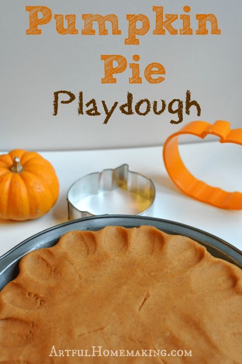 Pumpkin pie playdough is the perfect way for children to enjoy a sensory fall experience! It's inexpensive and easy to make, too! Diy Pumpkin Playdough, Pumpkin Playdough Recipe, Playdough Pumpkin Activity, Homemade Pumpkin Spice Playdough, Pumpkin Pie Playdough No Cook, Pumpkin Spice Playdough, Pumpkin Pie Playdough, Pumpkin Playdough, Pumpkin Crafts Preschool