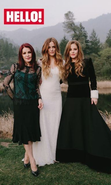 Elvis Presley’s granddaughter Riley Keough got married February 4 in Napa Valley and now HELLO! has the exclusive photos of the occasion and her amazing dress. Riley Keough Wedding, Elvis Presley's Granddaughter, Vintage Inspired Wedding Gown, Elvis Presley Family, Vintage Inspired Wedding Dresses, Riley Keough, Elvis And Priscilla, Joseph Jackson, King Of Pop