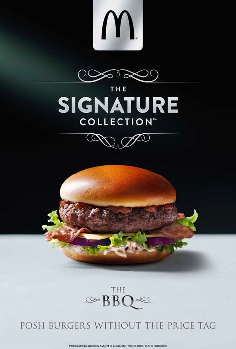 © Karen Thomas : 'The Signature Collection' - The BBQ | Karen Thomas | presented by GoSee Gourmet Burger, Menue Design, Burger Menu, Fast Food Menu, Food Infographic, Food Banner, Food Menu Design, Gourmet Burgers, Food Advertising