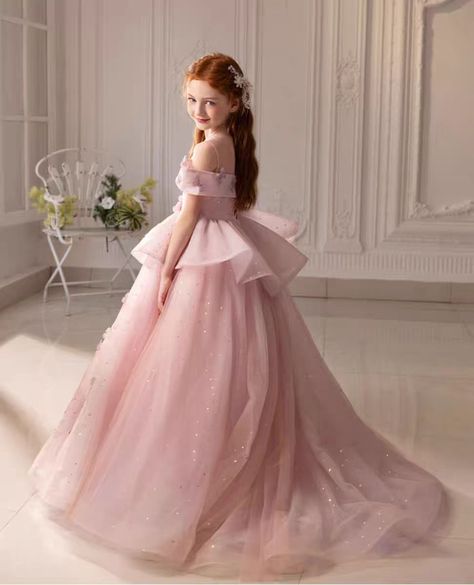 Indulge in luxury with our Pink Girl Dress. Adorned with beautiful flowers, this dress is perfect for birthdays and pageants. Made from high-quality materials, it exudes elegance and grace, making your little girl feel like a princess. Elevate any occasion with this stunning dress. Flowers For Kids, Dress With Flowers, Girls Pink Dress, Feel Like A Princess, Pink Kids, Flower Child, Flower Dresses, Stunning Dresses, A Princess