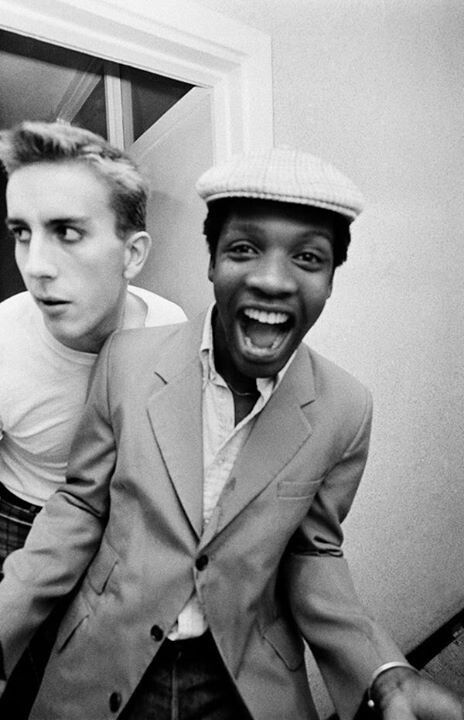 Lynval Golding and Terry Hall of the two-tone band The Specials, United Kingdom, 1981, photograph by Adrian Boot. Fun Boy Three, Terry Hall, Dave Stewart, Montreux Jazz Festival, Ska Music, The Specials, Rude Girl, Ska Punk, Kentish Town