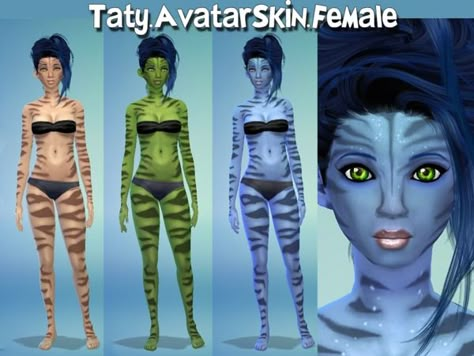 The Sims Resource: Avatar Skin by Taty • Sims 4 Downloads Custom Sims Sims 4, Sims4 Avatar Cc, Alien Skin Sims 4 Cc, Sims Avatar Cc, Sims 4 Cc Avatar Skin, Sims Alien Cc, Sims 4 Alien Skin, Avatar Cc Sims 4, Sims4 Avatar