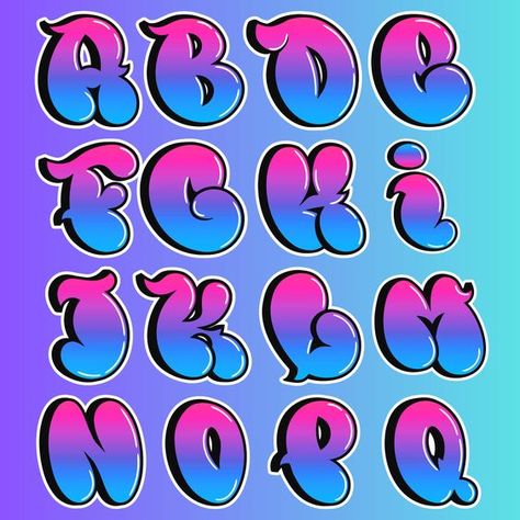 Trippy Lettering Fonts, Letters Alphabet Fonts, Graffiti Alphabet Styles, Boy Fonts, Alphabet Graffiti, Graffiti Lettering Alphabet, Fonts Handwriting Alphabet, Graffiti Art Letters, Lettering Styles Alphabet