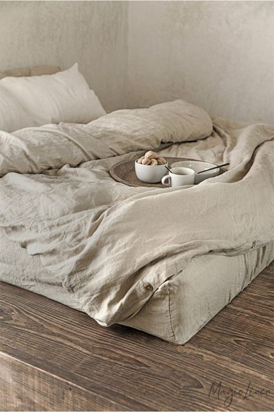 Dress your bed with our linen sheet set. Comes with a fitted sheet, a flat sheet, and two pillowcases of your choosing. Stone washed for maximum softness and durability, these sheets will give you the night’s rest you’ve been dreaming of. Available in various colors. Includes one fitted sheet + one flat sheet + two pillowcases (For Size guide see images above) Made from 100% European flax Stone washed for maximum softness OEKO-TEX certified product (absent of harmful chemicals) Imported | MagicL Washed Linen Duvet Cover, Linen Duvet Cover, Linen Sheet Sets, Oatmeal Color, Linen Sheets, Bed Linen Sets, Linen Duvet Covers, Linen Duvet, Duvet Sets