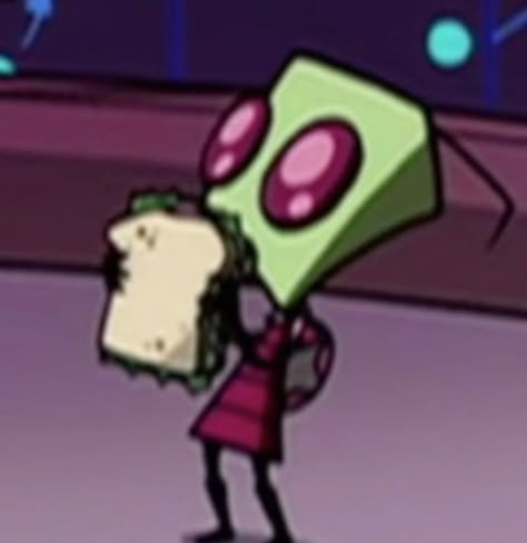 Gir Invader Zim, Zim Gir, Invader Zim, Pfp Ideas, Profile Pics, Profile Pictures, Wallpapers, Tv, Memes