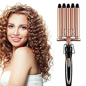 Wavy Hair Tools, Crimper Hair, Hair Waver Iron, Waves With Curling Iron, Barrel Curling Iron, Hair Crimper, Barrel Curls, Hair Waver, Curling Iron Hairstyles