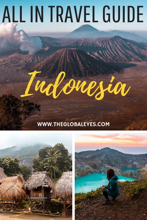 Heading to Indonesia? Here is all you need to know, from essential country information and the top local dishes to try to the best adventures to have and more. Click to learn more. Visit Asia, Bali Travel Guide, Travel Destinations Asia, Asia Travel Guide, Southeast Asia Travel, Asia Destinations, Se Asia, Travel Asia, Bali Travel