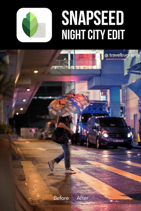 How to make the neon lighting more prominent in Snapseed? Snapseed Tutorial, Night Shot, In The Shadows, Light Filter, Night City, The Goal, The Shadows, Mobile Photography, City Lights