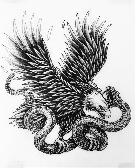 American Eagle Vs Snake - T-shirt Illustration on Behance Eagle Carrying Snake Tattoo, Eagle Vs Snake Tattoo, Eagle Snake Tattoo, Eagle And Snake Tattoo, Eagle Tattoo Men, Eagle With Snake, Eagle Vs Snake, Eagle Tattoo Arm, Eagle And Snake