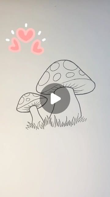 Shane Burke on Instagram: "How to draw some cute little mushrooms!  #mushrooms #drawingtutorial #howtodraw #learntodraw #arttips #art #drawing" Basic Sketching For Beginners, Art Tips, Learn To Draw, Art Drawing, Drawing Tutorial, To Draw, Stuffed Mushrooms, Drawings, On Instagram