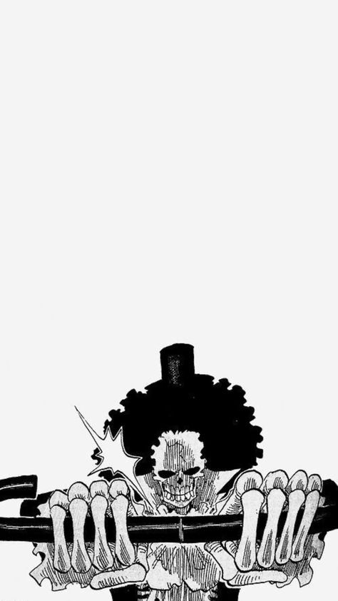 #onepiece #brook #soolking #skeleton #manga #wallpaper #mangapanel Manga Panel Wallpaper, Brook One Piece, Panel Wallpaper, Brooks One Piece, Dragon Ball Z Iphone Wallpaper, رورونوا زورو, Anime Gangster, Manga Wallpaper, Scene Wallpaper