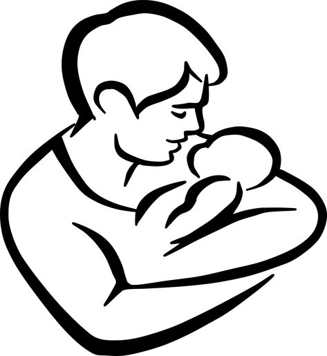 Father and Child Clipart Father And Child Drawing, Father And Son Drawing, Fathers Day Drawings, Father Drawing, Father's Day Drawings, Mother And Child Drawing, Father's Day Drawing, Child Clipart, Mother Father And Baby