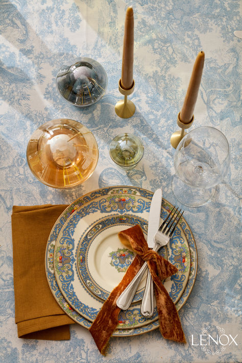 Thanksgiving Tablesetting Thanksgiving China, Lenox Autumn, Tidbit Plates, Tiered Server, Easter Essentials, Autumn Salad, Thanksgiving Traditions, Thanksgiving Table Settings, Fall Dinner