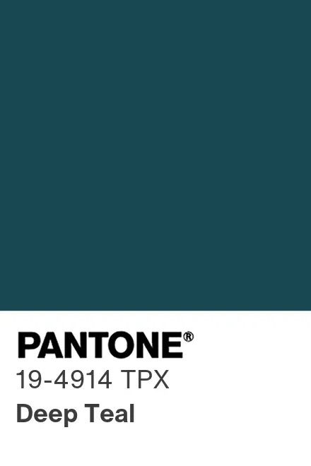 Teal Pantone, Winter Color Palette, Deep Teal, Winter Colors, Dark Teal, Pantone Color, Colour Palette, Nail Colors, Color