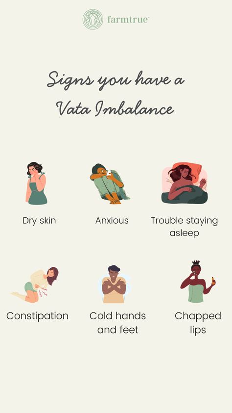 Common sympoms of a Vata Imbalance according to Ayurveda Vata Imbalance Signs, Ayurveda Basics, Vata Pitta Dosha, Vata Imbalance, Vata Ayurveda, Vata Diet, Ayurveda Kapha, Mentality Quotes, Vata Pitta