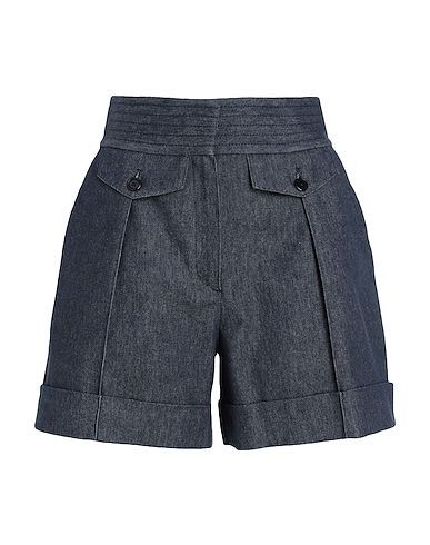 KARL LAGERFELD KLXAV TAILORED DNM LOOK SHORTS | Navy blue Women‘s Denim Shorts | YOOX Condo Closet, Look Shorts, Latest Fashion Design, Ralph Lauren Outfits, Future Fashion, Denim Branding, Denim Details, Shorts Jeans, Denim Shorts Women