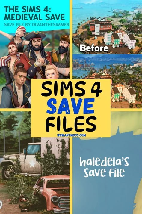 sims 4 save files Sims 4 Fan Made Worlds, Sims 4 Medieval Save File, Sims 4 Post Apocalyptic, Sims 4 World Rebuild, Sims 4 Survival, Sims4 Save File, Sims 4 Astronaut, Sims Save File, Ts4 Save File