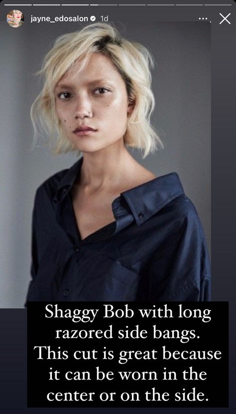 Shaggy Bob, Side Bangs, Bangs, Hair, Beauty