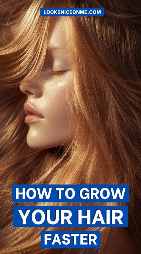 Want longer hair, faster? Discover simple techniques like using hair oils, gentle brushing, and avoiding heat styling to help your hair grow stronger and healthier. #GrowHairFast #HealthyHairHabits #HairGrowthHacks Grow Your Hair Faster, Accelerate Hair Growth, Longer Hair Faster, Best Hair Growth, How To Grow Your Hair Faster, How To Cut Bangs, Hair Oils, Stronger Hair, Heat Styling