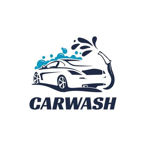 Blue Car Wash Auto Detailing Logo Car Wash Sign, Car Wash Company, Car Wash Posters, Car Wash Logo, Self Service Car Wash, Car Wash Business, Automatic Car Wash, Mobile Car Wash, Car Wash Services