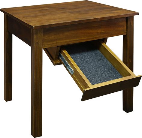 Concealment Furniture, Secret Hiding Places, Table Drawer, Hidden Compartments, Secret Storage, Traditional Sofa, Hiding Places, Casual Home, Sofa Side Table