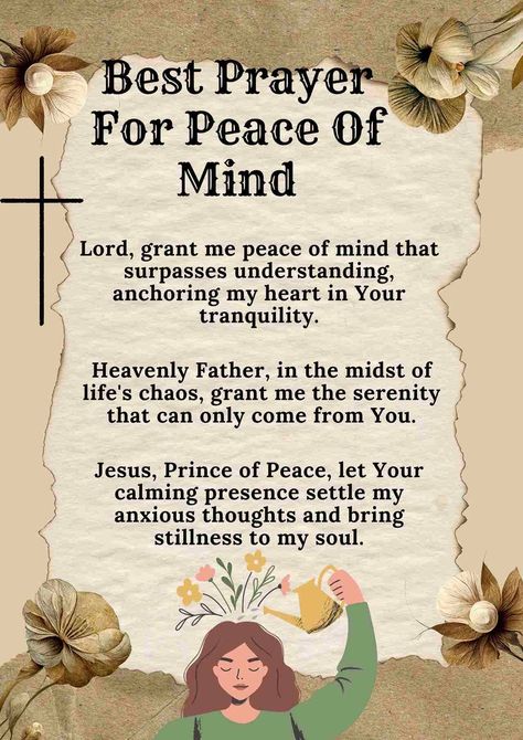 Praying For Peace Of Mind, Prayers For Peace Of Mind Don't Worry, Peace Of Mind Prayer, Prayer For Peace Of Mind, Funny Bible Verses, Friends Bible Verse, Prayer For Worry, Bible Verses About Relationships, Sleep Prayer