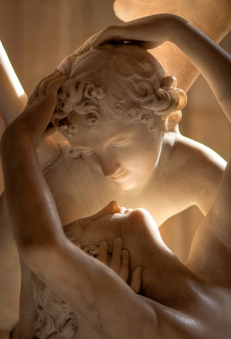 Eros And Psyche, Lorenzo Bernini, Antonio Canova, Cupid And Psyche, Louvre Paris, Louvre Museum, Sculptures & Statues, Henri Matisse, Sculptor