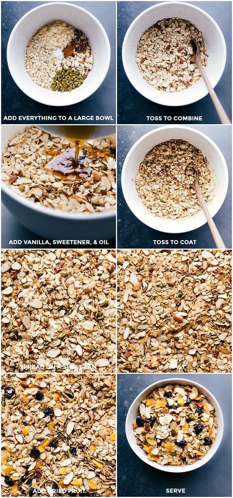 Muesli (With Lots of Variation Ideas) | Chelsea's Messy Apron Musli Recipe, Homemade Muesli Recipe, Diy Muesli Recipes, Easy Muesli Recipe, Healthy Bircher Muesli Recipe, Toasted Muesli Recipe, Muesli Cereal, Muesli Recipe, Homemade Cereal