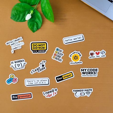 Show off your coding passion with our Programmer Stickers. Buy at bedoodly.com [stickers, programmer stickers, laptop stickers, mobile stickers, stationery] #stickers #programmer #developer #code #coding #stationery #programmerstickers Programmer Stickers, Mobile Stickers, Stickers Stationery, Stationery Stickers, Endless Opportunities, Stickers Laptop, Meme Stickers, Reflective Surfaces, Study Hard