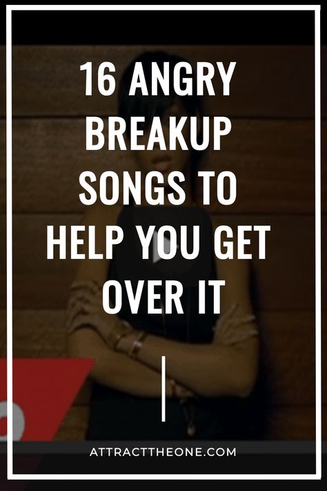 If you’re particularly furious at your ex, these angry breakup songs are a great soundtrack. I wouldn’t suggest actually breaking windows however. Angry Breakup Songs, Angry Breakup, You Oughta Know, Breakup Playlist, Breakup Advice, Breakup Songs, I Hate Everything, Alanis Morissette, Easy Meditation