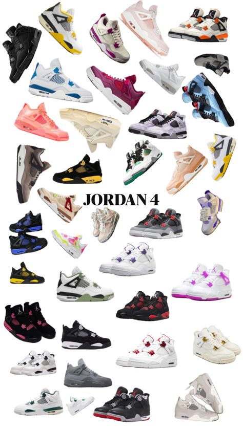 Go to our tiktok Jordan 4 Shoes, Shoes List, Bape Shoes, Casual Shoes Women Sneakers, Nike Shoes Women Fashion, Pretty Sneakers, Jordans Girls, Nike Fashion Shoes