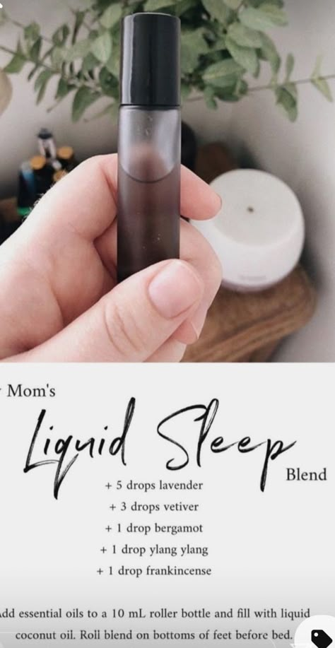 Magical Oils Recipes, Liquid Sleep, Oil Roller Bottle Recipes, Lilin Aroma, Essential Oil Roller Bottle Recipes, Essential Oil Perfumes Recipes, Roller Bottle Recipes, Essential Oil Combinations, Roller Blends