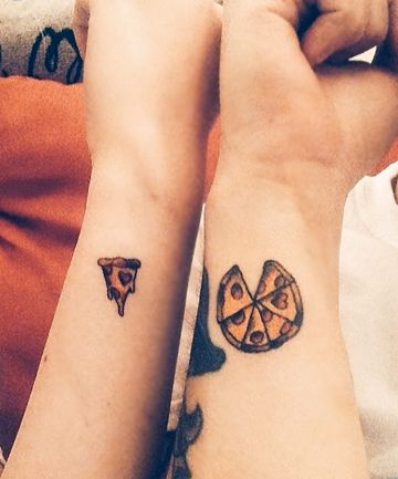 Top tattoo artists weigh in on the lovey-dovey designs you'll dig even if things don't work out Avocado Tattoo, Best Couple Tattoos, Cute Couple Tattoos, Relationship Tattoos, Hamsa Tattoo, Bff Tattoos, Matching Couple Tattoos, Geniale Tattoos, Matching Tattoo